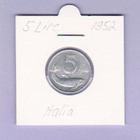 Italia 5 Lire v.1952 KM#92 - pikkukuva 1