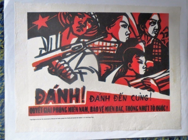 Vietnamilainen propagandajuliste