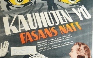 Elokuvajuliste: Kauhujen yö