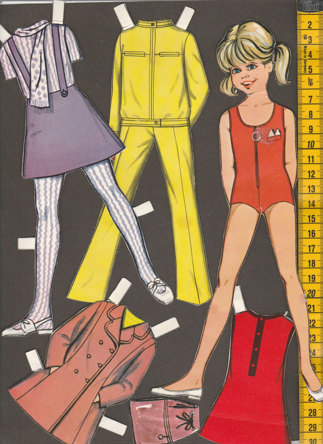 Paperinukke Pilli 1960-70-luku