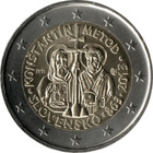 Slovakia 2 € 2013 Kontantinos & Metodios, UNC - pikkukuva 1