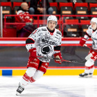 Alasiurua Maastokuvioinen pelipaita Porin Ässät Game Worn - pikkukuva 1