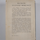 Anna-Maria ym. (toim.) Tallgren-Kaila : Runon vuosikymmen... - pikkukuva 2
