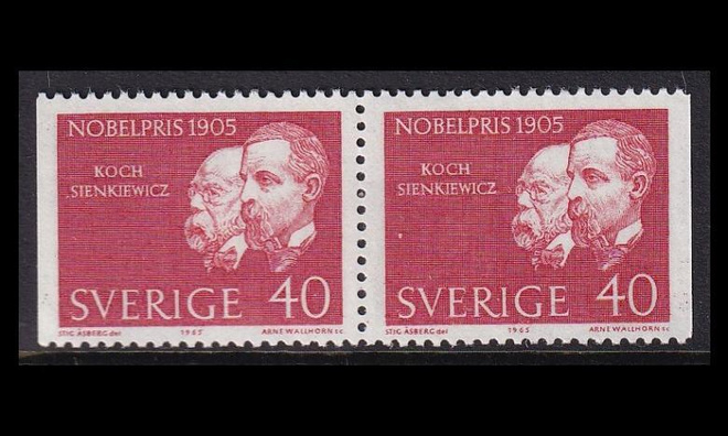 Ruotsi 543DD ** Nobel-voittajia (1965)