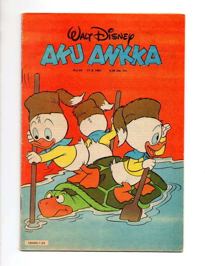 Walt Disney: Aku Ankka N:o 24 / 1981