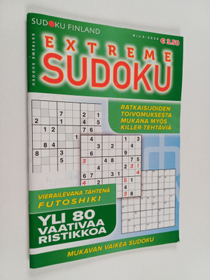 Extreme sudoku 3/2020