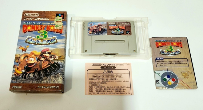 SNES / SFC - Super Donkey Kong Country 3 (NTSC-J)