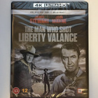 The Man Who Shot Liberty Valance (4K Ultra HD + Blu-ray UUSI - pikkukuva 1