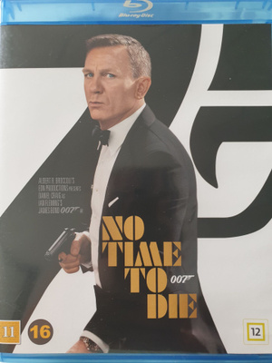 No Time To Die James Bond 007 Blu-ray
