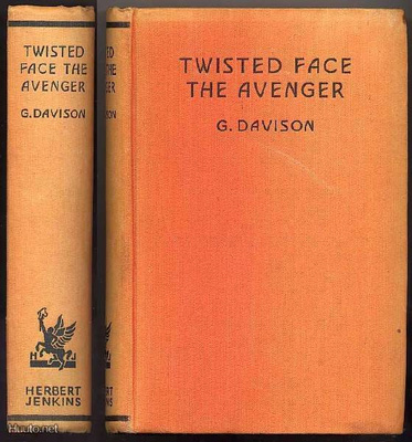 Davison, G.: Twisted Face, the Avenger (1.p.,sid.,1935)