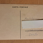 tyttö leikkii pallolla, toinen nukella, vanha, käsiposti - pikkukuva 2