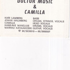 Doctor Music & Camilla , fanikortti  b572 - pikkukuva 2