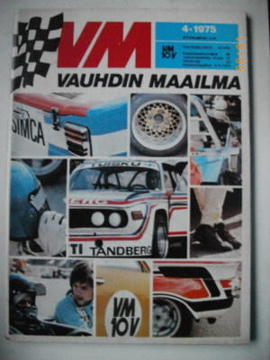Vauhdin Maailma Nro 4/1975 (30.8)