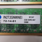Integral 4GB 2x2GB PC2-5300 DDR2-667MHz muistipari - pikkukuva 1