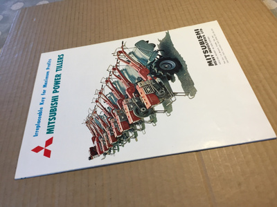 MITSUBISHI POWER TILLERS ESITE 60-LUKU HYVÄ