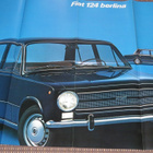 1972 Fiat 124 Berlina juliste - KUIN UUSI - poster esite - pikkukuva 1