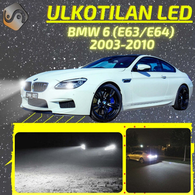 6 (E63/E64) 2003-2010 Ulkoiset LED -valot