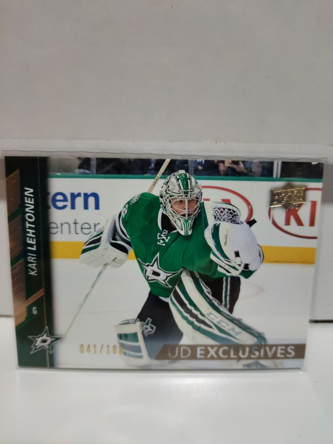 2015-16 Upper Deck - UD Exclusives #61 Kari Lehtonen 041/100