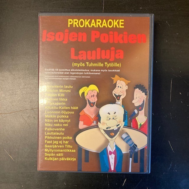 Isojen poikien lauluja (prokaraoke) DVD