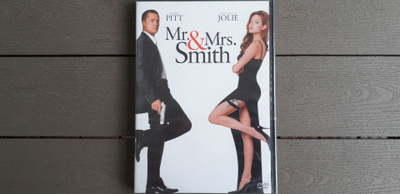 DVD: Mr. & Mrs. Smith (Brad Pitt, Angelina Jolie 2005) UUSI