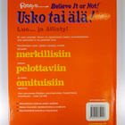 Usko tai älä! : lue ja ällisty! - pikkukuva 2