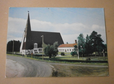 Suomussalmi, kirkko, vanh. väripk, ei p.