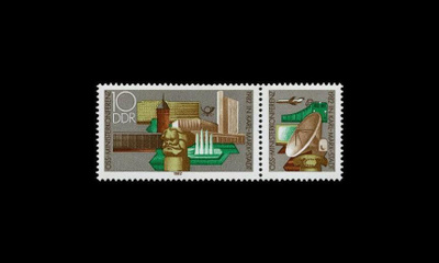 DDR 2732_zd ** Sosialististen maiden posti- ja telekokous (1