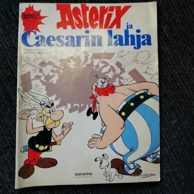 Asterix ja  Caesarin lahja,  1. painos ALE!