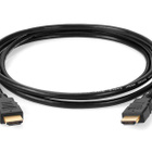 Reekin HDMI High Speed with Ethernet Kaapeli, 2m, musta UUSI - pikkukuva 1
