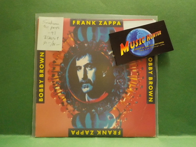 FRANK ZAPPA - BOBBY BROWN M-/M- SCANDINAVIAN 1ST PRESS 7"
