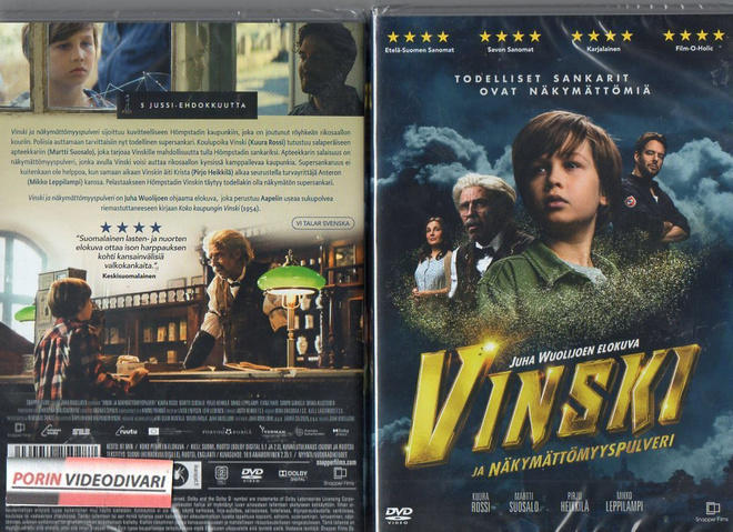 vinski ja näkymättömyyspulveri	(76 189)	UUSI	-FI-	DVD			2022