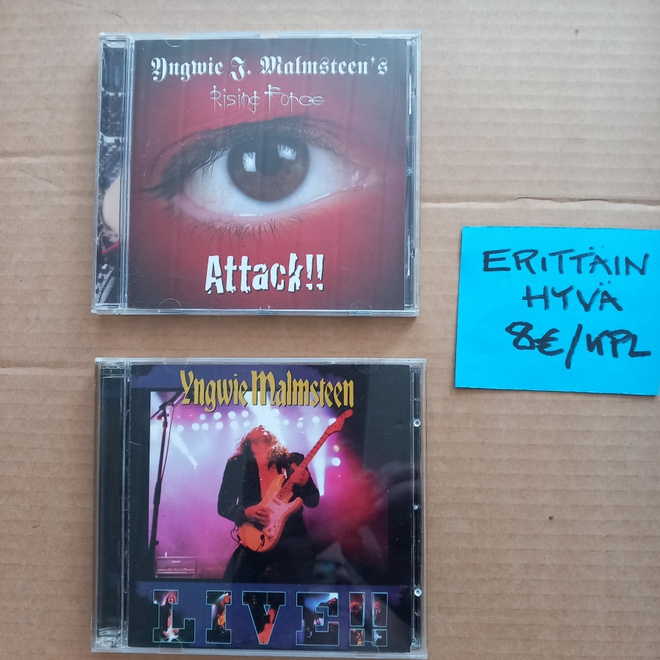 Yngwie Malmsteen valikoima >>[CD levy]