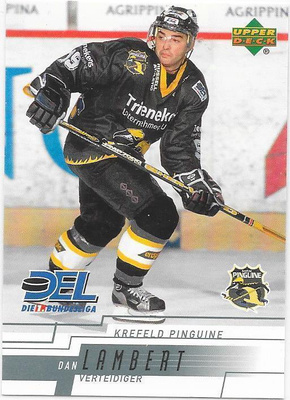2000-01 DEL #149 Dan Lambert Krefeld Penguine ex- HIFK