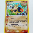 Makuhita Ex Deoxys 65/107 Stamped Reverse Holo - pikkukuva 1