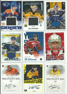 2019-20 Cardset Signature # Janne Ritamäki Jukurit /125