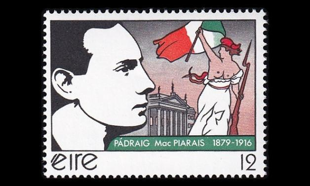 Irlanti 408 ** Itsenäisyystaistelija Patrick Pearse (1979)