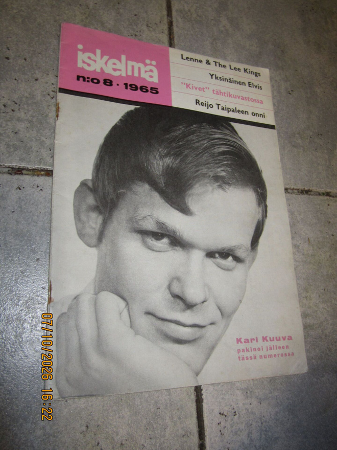 skelmä-lehti n:o 8 / 1965 (Kansi: Kari Kuuva, siisti)