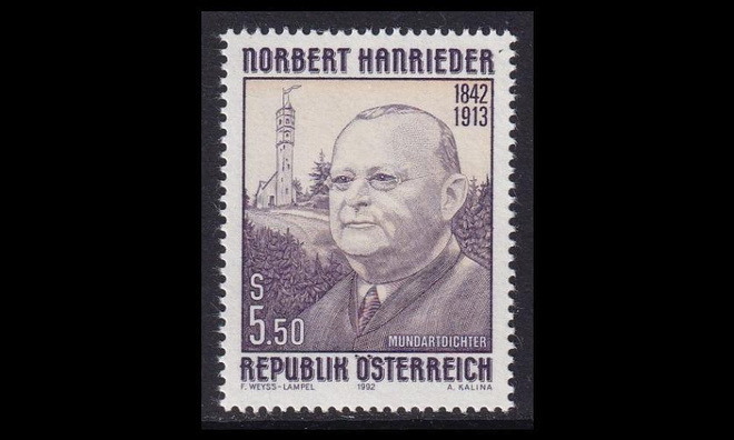 Itävalta 2061 ** Murrerunoilija Norbert Hanrieder (1992)