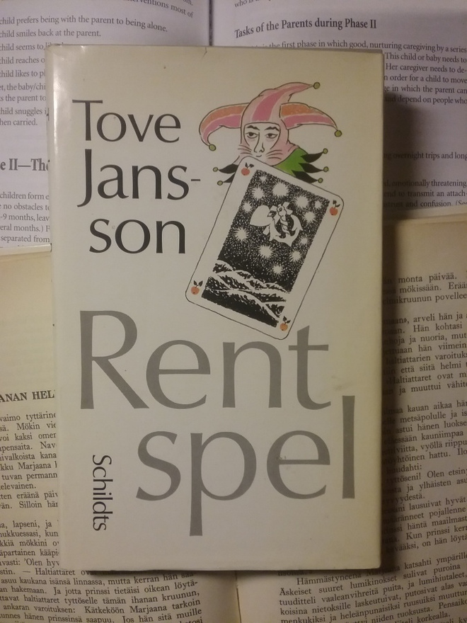 Tove Jansson - Rent spel (inbunden bok)