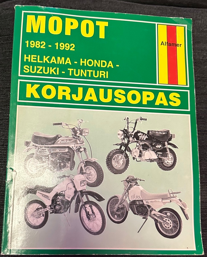Alfamer S40 Mopot 1982 - 1992 korjausopas