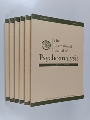 The international journal of psychoanalytics volume 85 1-...