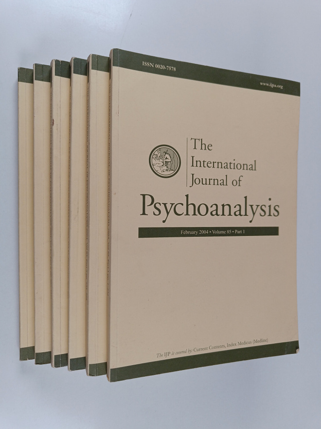 The international journal of psychoanalytics volume 85 1-...
