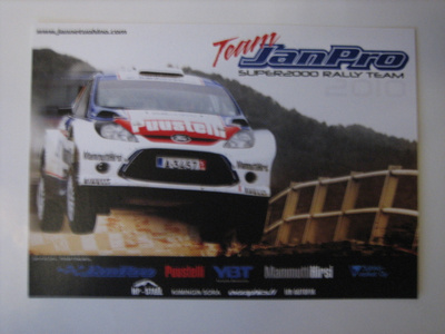 Ford rallikortti 47: Ford Fiesta - Janne Tuohino