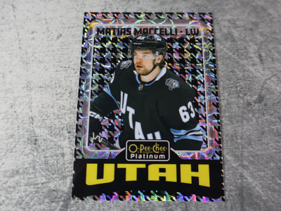 Matias Maccelli 2024-25 OPC Platinum Houndstooth /15