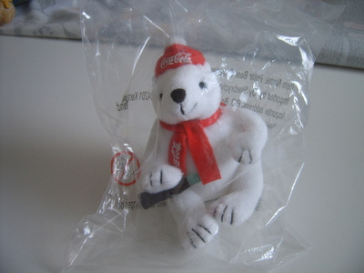 Pieni CocaCola -nalle