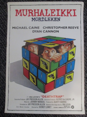 Murhaleikki (Sidney Lumet, 1982) - vanha elokuvajuliste