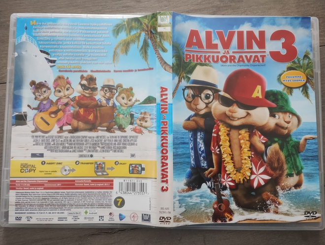 Alvin ja pikkuoravat 3
