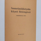 Saamelaislähetystön käynti Helsingissä toukokuussa 1947 - pikkukuva 1