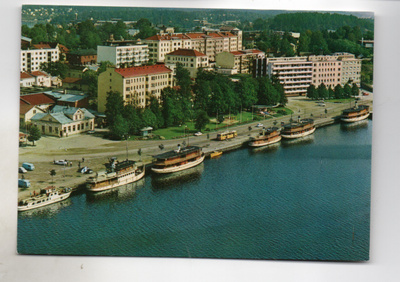 Savonlinna: laivoja satamassa