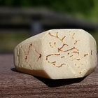 Sormus poronsarvesta, koko 18,50 - pikkukuva 3